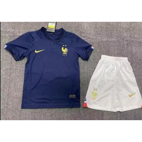 Kid's France Home Jersey 23/24 (Customizable)
